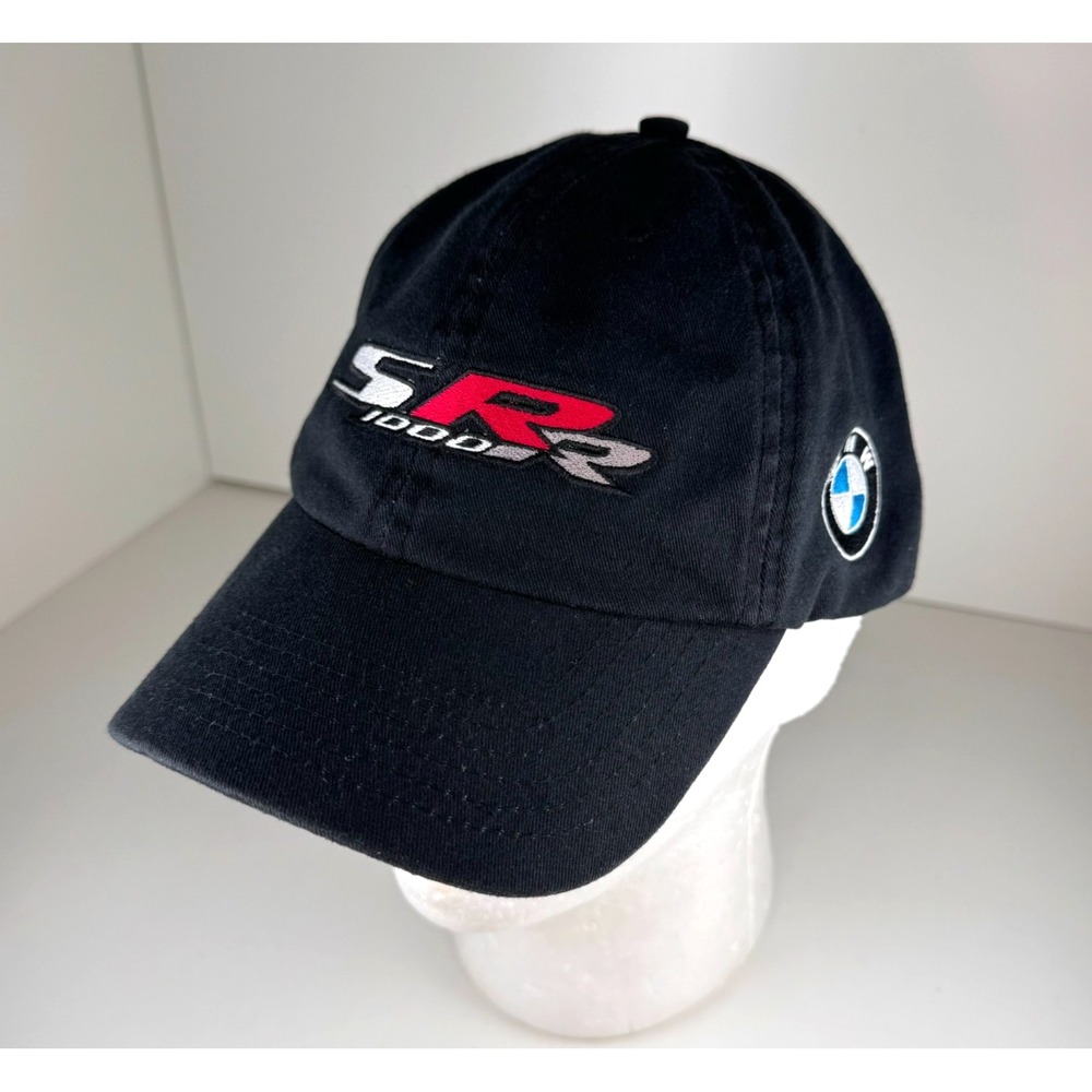 BMW Motorrad USA S 1000 RR Motorcycle Helmet Planet Power Mens Hat Strapback 00s